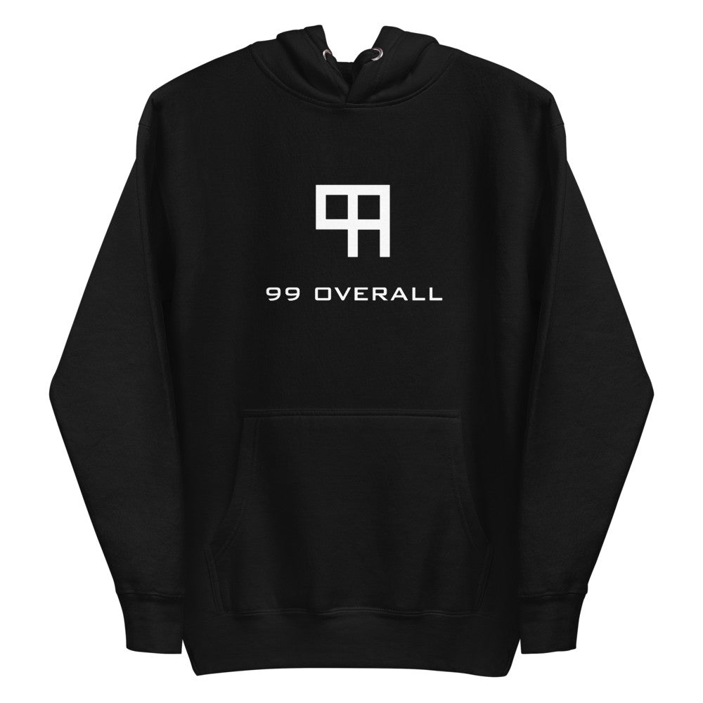 99 Overall Logo Hoodie in Black