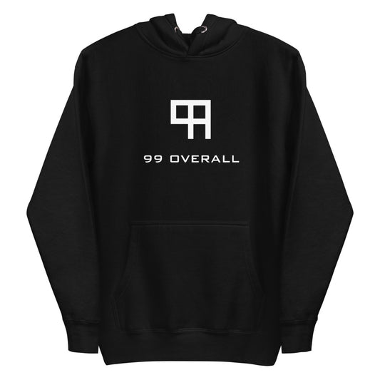 99 Overall Logo Hoodie in Black