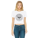99 Overall Dream Chaser Classic Women's Cropped Raw Edge T-Shirt