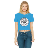 99 Overall Dream Chaser Classic Women's Cropped Raw Edge T-Shirt