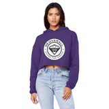 99 Overall Dream Chaser Cropped Raw Edge Boyfriend Hoodie