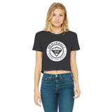 99 Overall Dream Chaser Classic Women's Cropped Raw Edge T-Shirt