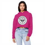 99 Overall Dream Chaser Cropped Raw Edge Boyfriend Hoodie