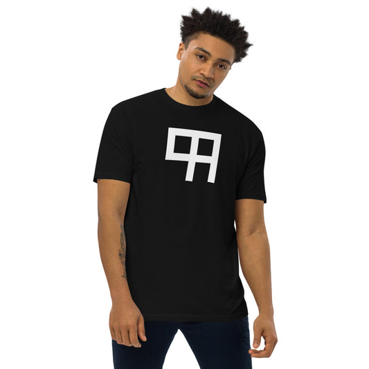99 Overall logo heavyweight tee in black