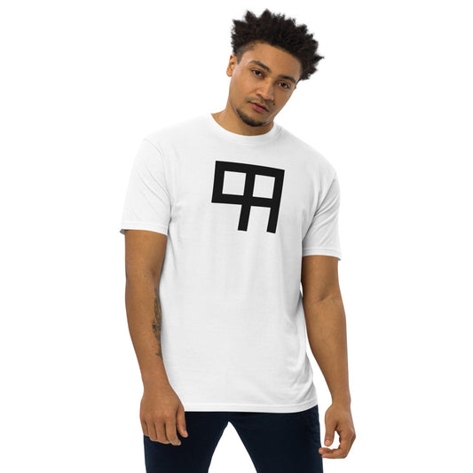 99 Overall logo heavyweight tee in white