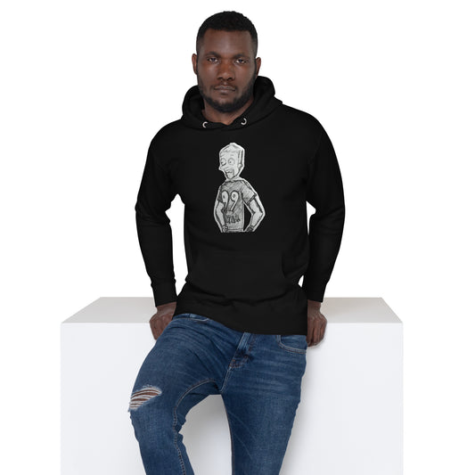 Anime Graphic hoodie in black by 99 Overall