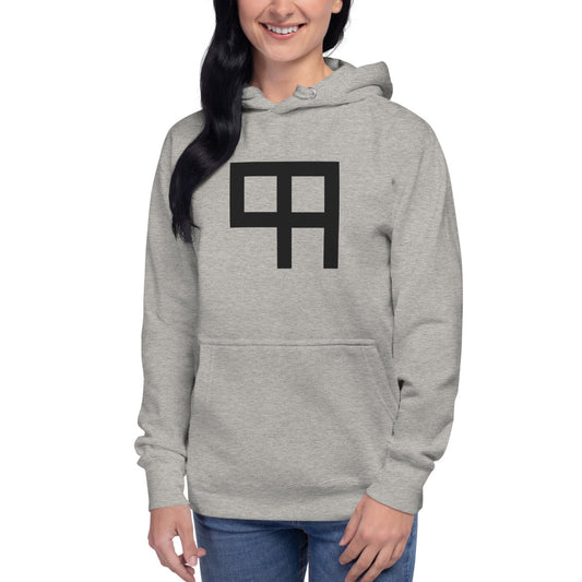 99 Overall logo hoodie in grey
