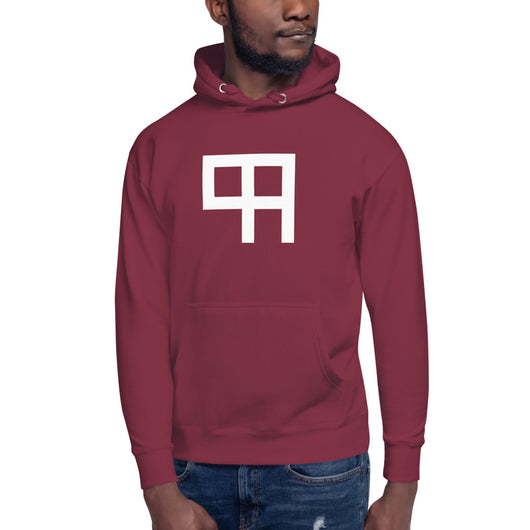 Mens 99 Overall Premium Red Hoodie