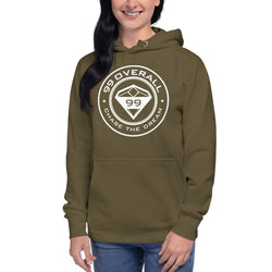 Ladies Premium Military Green Dream Hoodie Champion